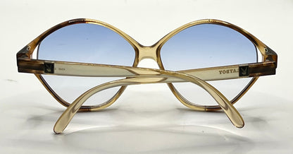 Playboy 4548 80 Vintage Sunglasses w/New Sky Blue Gradient Custom Day/Night Tinted Lenses-56mm