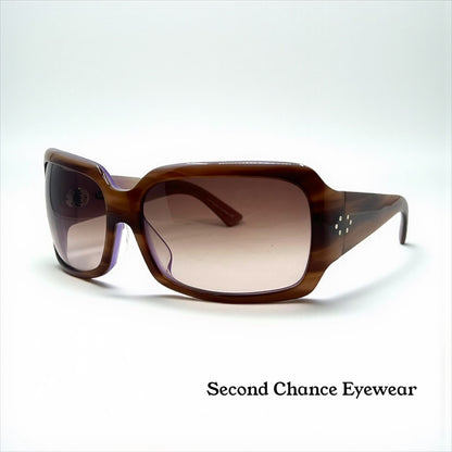 Blinde By Richard Walker Byz Way at/lv Sunglasses – Y2K Vintage-Oversized