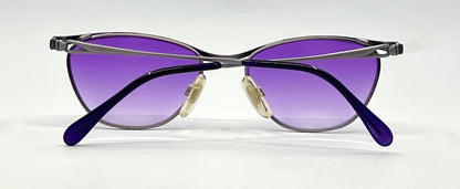 Les Copains LC 110 Y2K Vintage Sunglasses w/New Purple Custom Lenses-Unworn