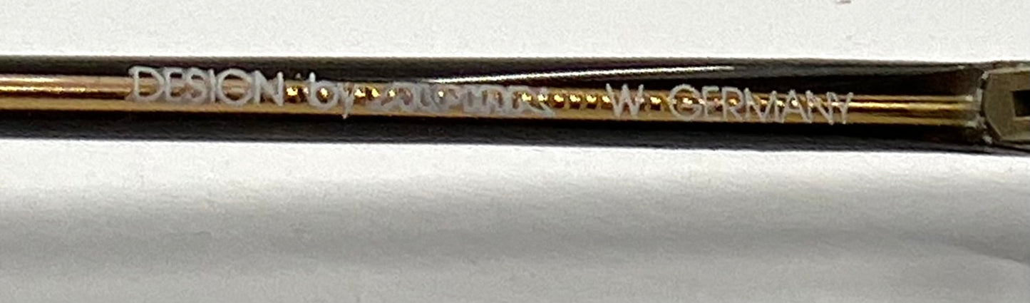 Alpina EA 76–3337602 Vintage Sunglasses-New Blue Smoke Gradient Custom Lenses-56mm