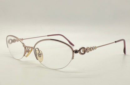 Christian Dior CD 3554/35N Y2K Vintage Half-Rim Optical Frames / 54-18-130