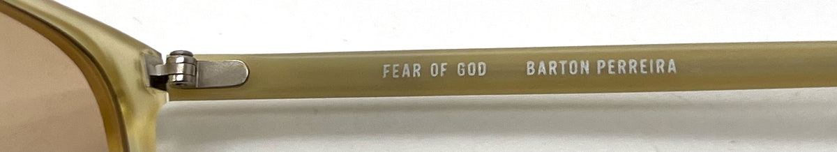 Fear of God x Barton Perreira FGBP.2020 Matte Linen Unworn Full Kit Japan