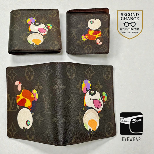Louis Vuitton Murakami Panda Wallet Vintage Monogram Multicolor Bifold