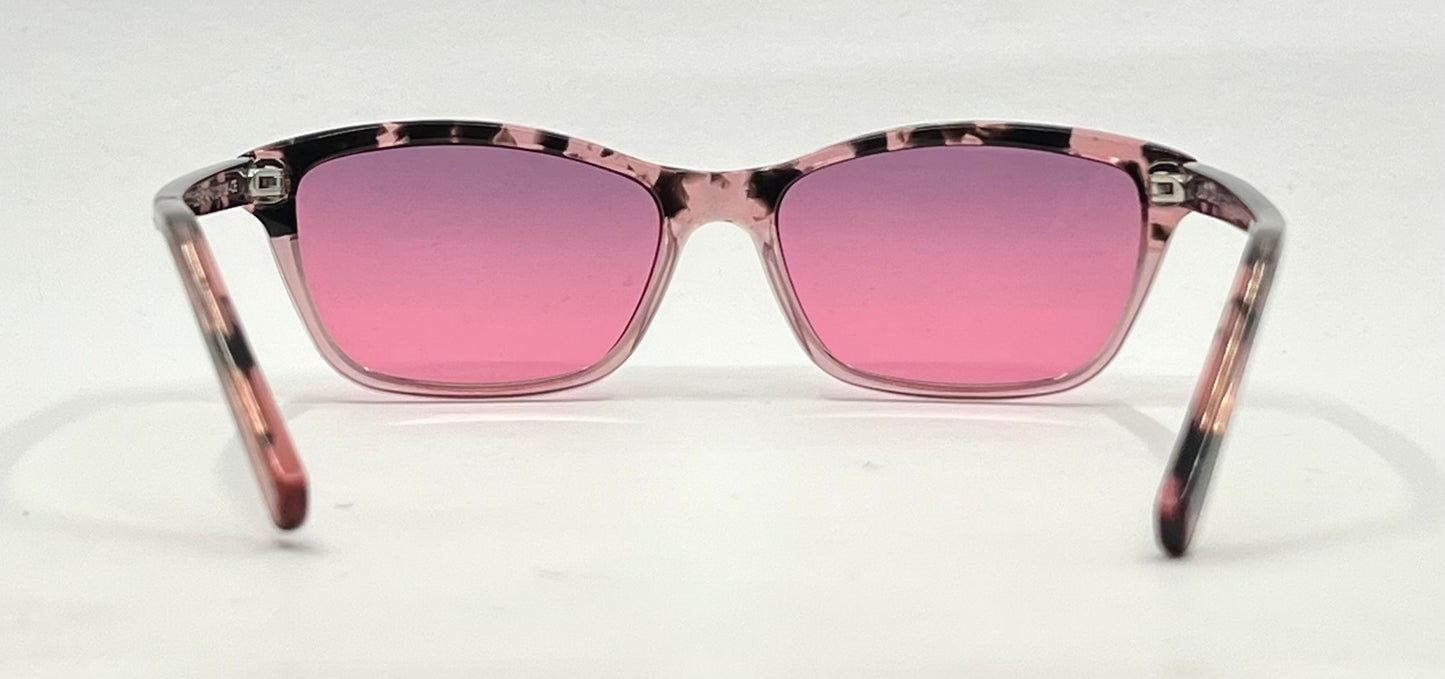 Jean Lafont Paris-Oceane 743 Pink Havana Sunglasses-New Custom Lenses-Unworn