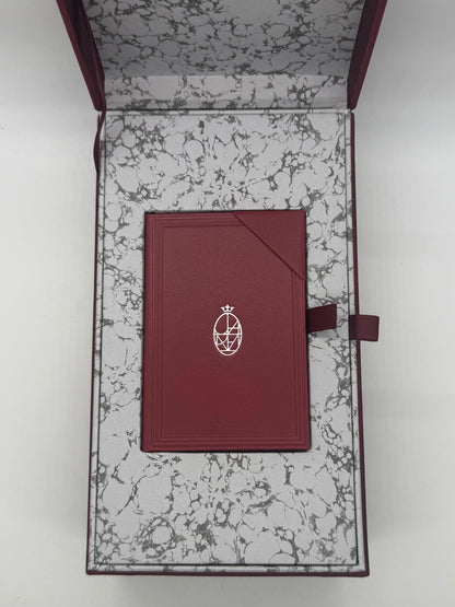 Original JMM Burgundy Hard Case-Complete Presentation Kit, Never Used