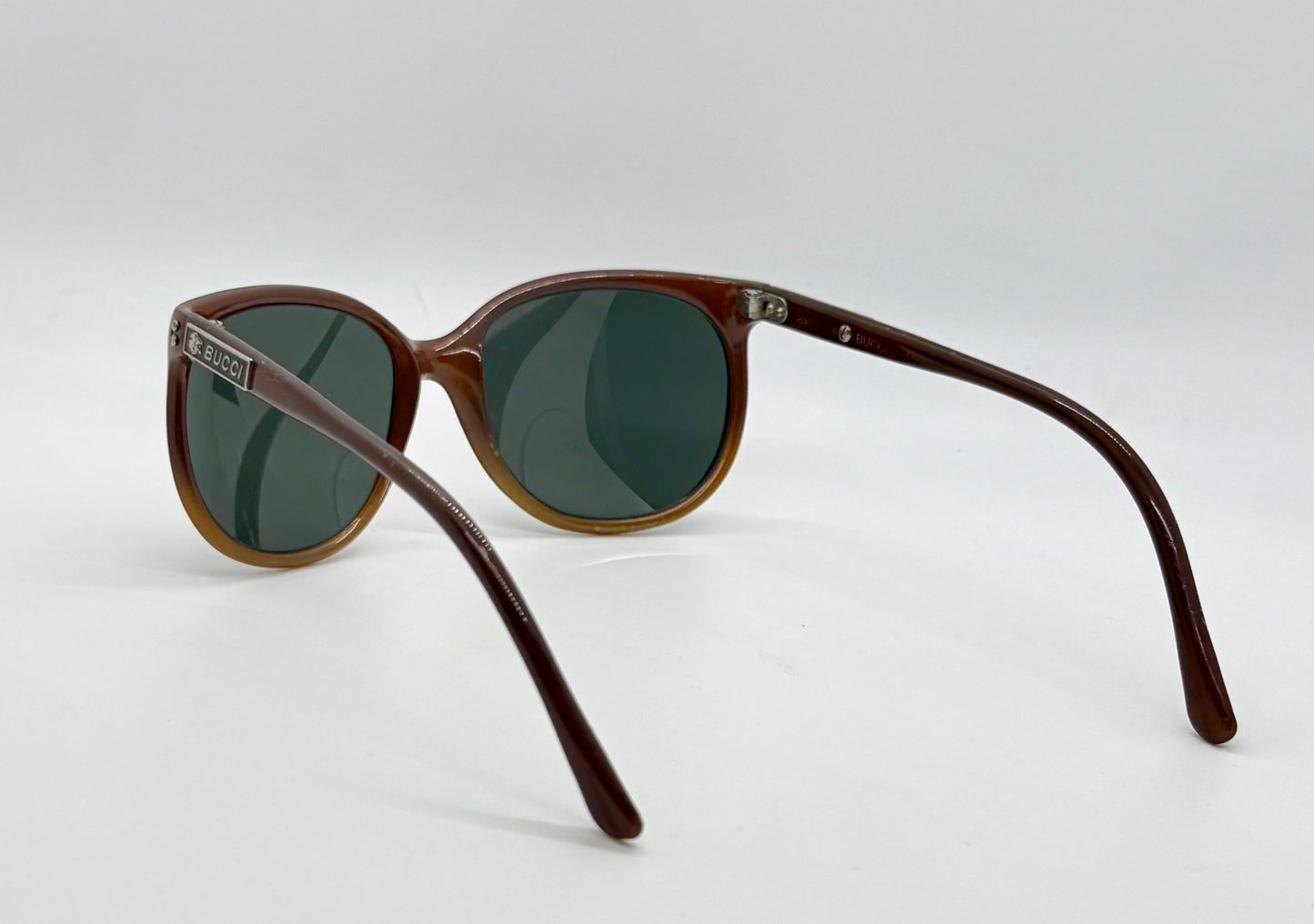 BUCCI 2001/116 Vintage French Sunglasses with Original Glass Lenses