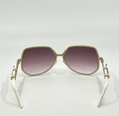Missoni MI66601 Special Edition White/Gold Sunglasses – Deadstock Unworn