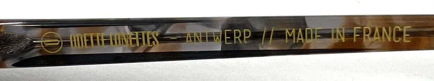 Odette Lunettes-Morton AO42 Sunglasses-New Grey/Rose Custom Gradient Lenses-Unworn