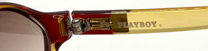 Playboy 4548 30 Vintage Sunglasses w/New Gradient Brown Custom Lenses-Unworn-56mm