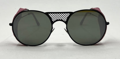 L.G.R Lawrence Flap 54-20-145 Pink Leather Side Shields Handmade in Italy Unworn