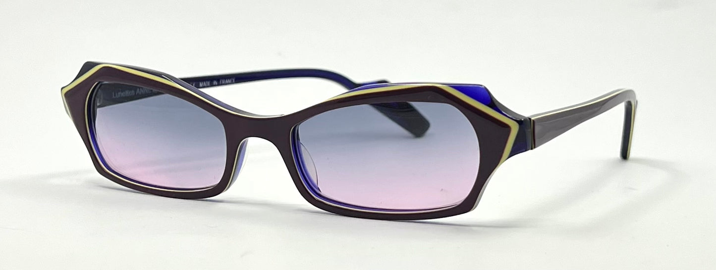 Anne et Valentin CORALIE 0607 Vintage Sunglasses w/New Gradient Tinted Custom Lenses-France