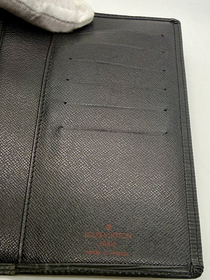 Louis Vuitton Epi 707 Noir Long Wallet 2006 Vintage France