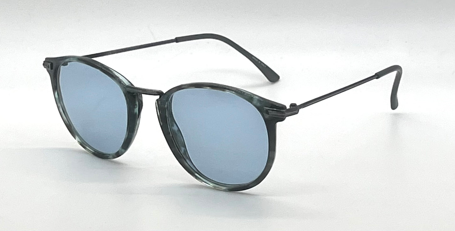 Rodenstock 834 Vintage Sunglasses-New Sky Blue Custom Lenses-Unworn