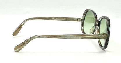 OWE 224-40 VINTAGE Sunglasses Made in Germany-Oversized Round Frame
