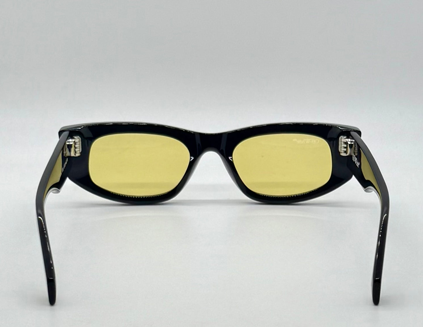 Off-White™ OERI090 1018 Sunglasses Black/Yellow Rare-New/Unworn-Full Kit Italy-51mm