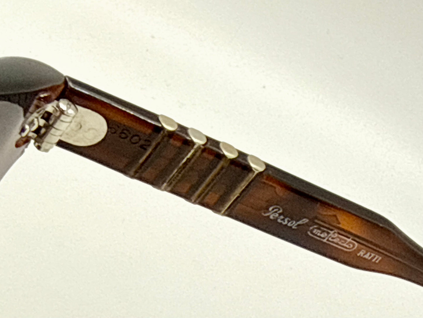 Persol RATTI 6602 Amber Tortoise 94 – Vintage – Custom Glass Lenses – Italy