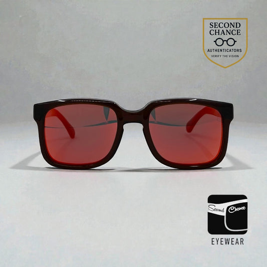 Sommers “Chet” Sunglasses-Red/Orange Mirrored Lenses-Unworn-NOS