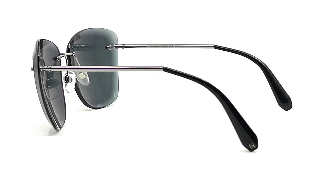 Chanel 4221 Rimless Sunglasses Y2K Vintage CC Lens 65-15 Italy Unworn