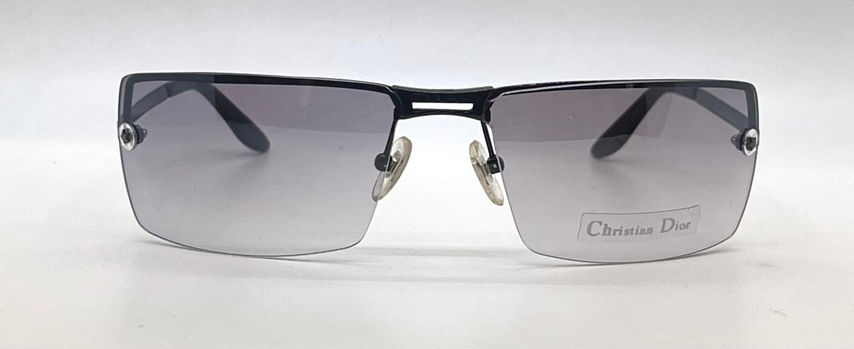 Dior Adiorable 2 Vintage Y2K Rimless Gray Sunglasses Unworn Original Case Italy
-Unworn/Original Case
