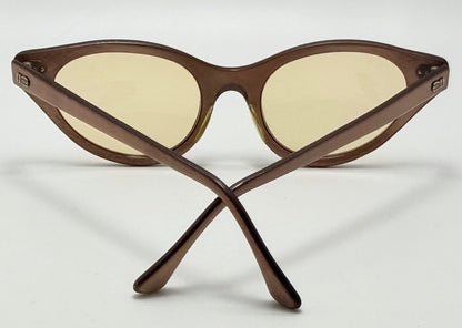 TITMUS 5 1/2 - Textured Bronze with Custom Berko’s Designs Amber Honey Burnt Lenses