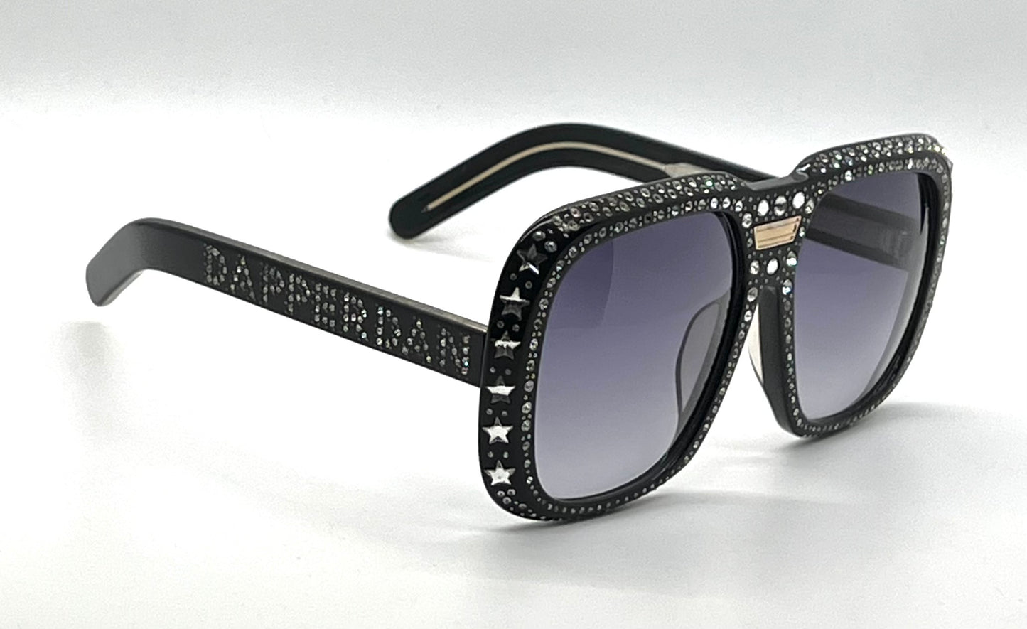 Gucci GG0427/S Dapper Dan Crystal Sunglasses-New/Custom Lenses