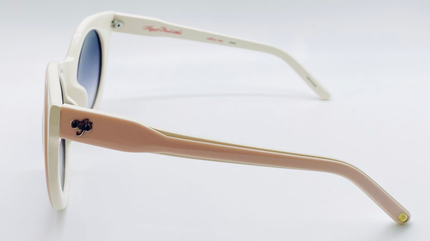 Unworn NOS Agent Provocateur “Adore Me” (AP/65/2) Cream Sunglasses - Made in Japan, Rare Find