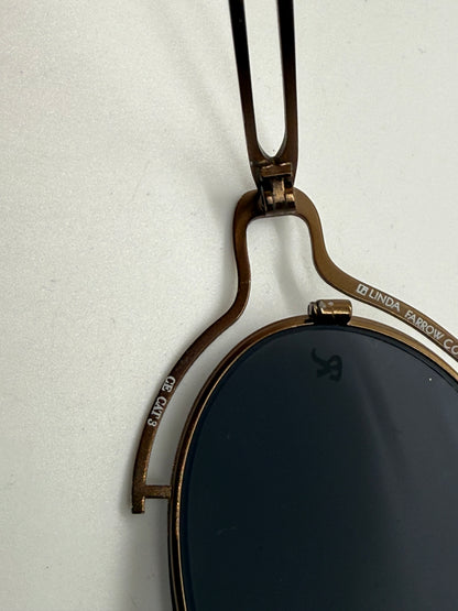 Oleg Cassin 780 Vintage Sunglasses w/New Blue/Rose Gradient Custom Tinted Lenses-Unworn-140mm