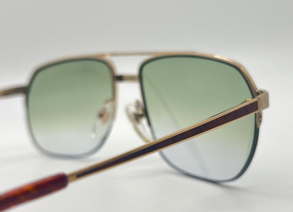 Vintage ALFRED DUNHILL 6233A 41 HALF RIM Frame RENEWED with Brand New- Custom Berko’s Designs Lenses