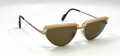 Alpina FM 61 West Germany Cat Eye Vintage Sunglasses-New Custom Lenses-Unworn