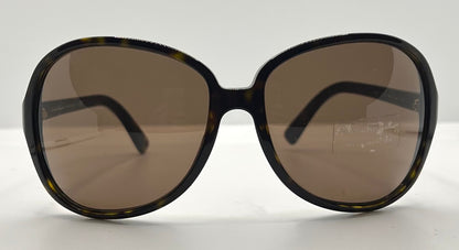 Salvatore Ferragamo 2178 102/73 Tortoise Brown 63mm Sunglasses Italy NOS