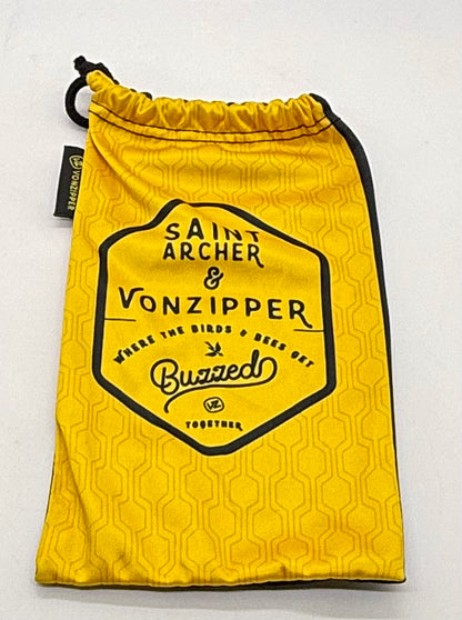 VonZipper LITA Made in Italy Sunglasses Brown Lenses-w/ Case-Unworn