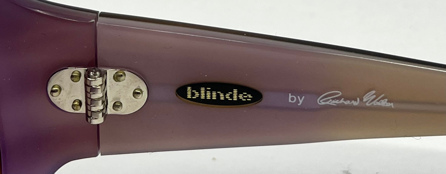 Blinde By Richard Walker Byz Way at/lv Sunglasses – Y2K Vintage-Oversized
