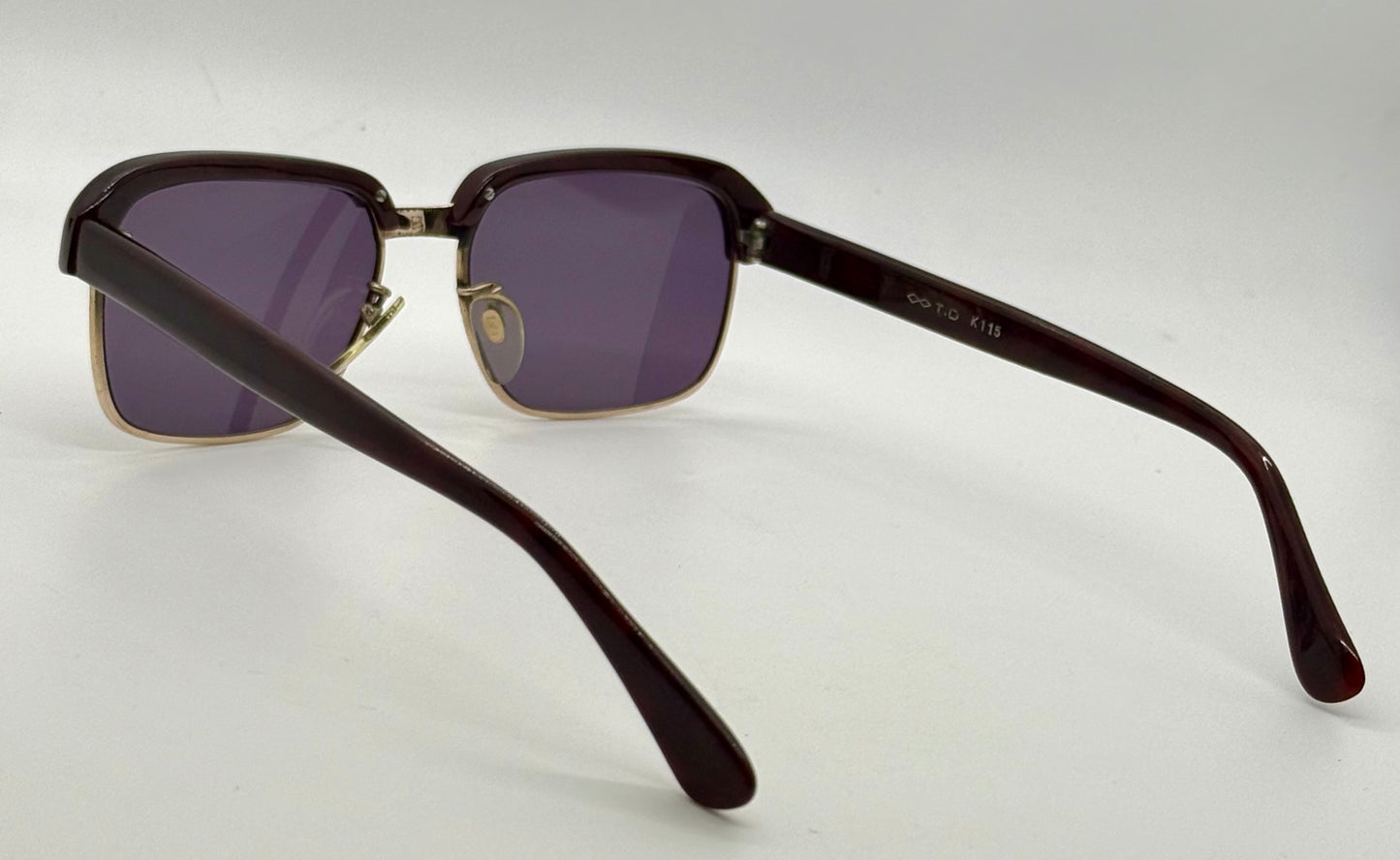 Vintage 50s–60s Browline Sunglasses 1/20 14K Gold Filled Deadstock