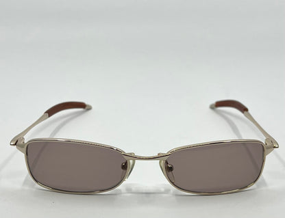 Oakley Straight Line 2.0 11-729 Vintage Sunglasses w/New Solid Brown Cudtom Tinted Lenses-Unworn/ Collectible