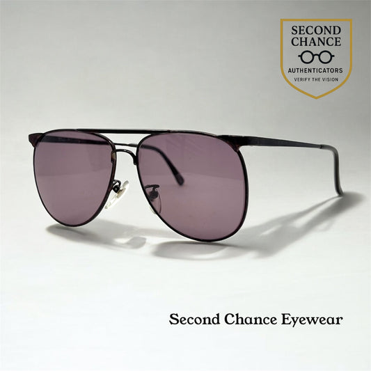 Tura MOD 278 Vintage Bronze Metal Sunglasses-New Rose Smoke Custom Lenses