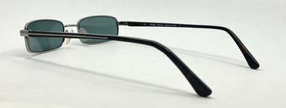 Giorgio Armani GA272-Y2K Vintage Sunglasses-New Solid Teal Custom Lenses