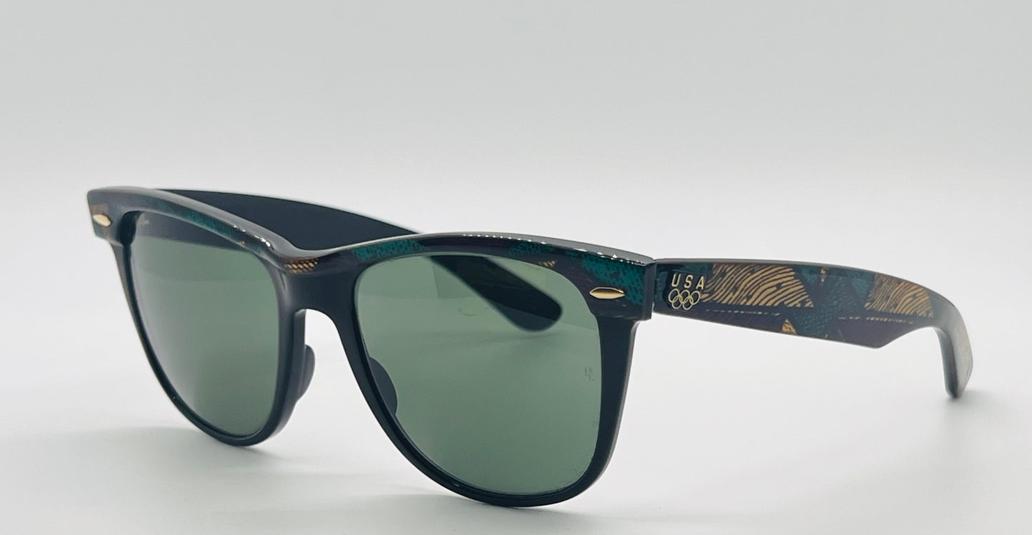 B&L Ray-Ban W1271 1992 Olympic Wayfarer Sunglasses – Iconic & Collectible