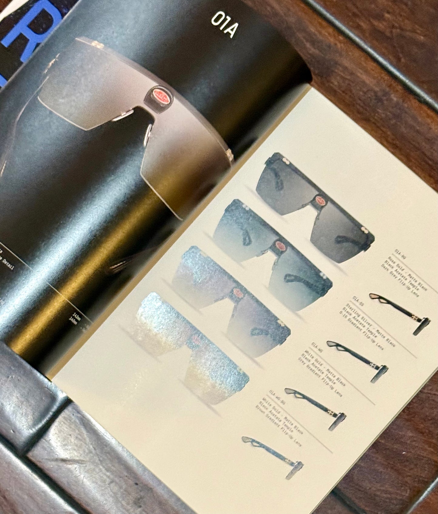 Bugatti Eyewear Collection Official Catalog-Luxury Carbon Package Book