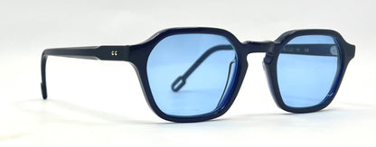 Odette Lunettes Jarret II A031 Sunglasses w/New Sky Blue Custom Tinted Lenses
