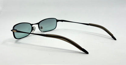 Oakley Straightline 2.0 Vintage Sunglasses-Model 11-729-New Solid Green Tinted Custom Sunglasses-Unworn