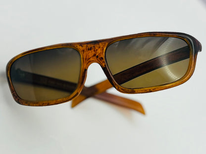 Vintage Polaroid Cool-Ray Mod. “Confidential 200”Sunglasses with Brand New Berko's Designs Lenses