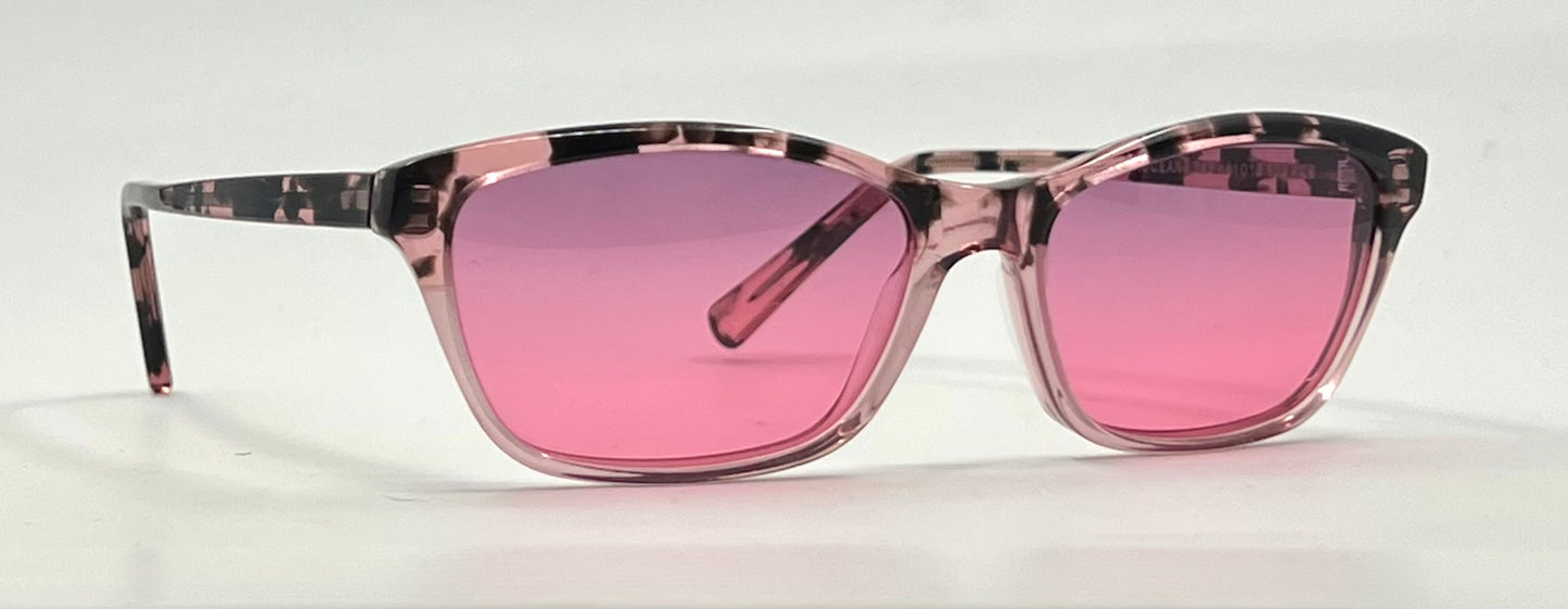 Jean Lafont Paris-Oceane 743 Pink Havana Sunglasses-New Custom Lenses-Unworn