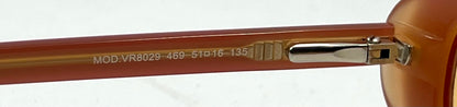 Versus by Versace VR8029 469 Vintage Sunglasses w/New Solid Amber Custom Tinted Lenses-Deadstock