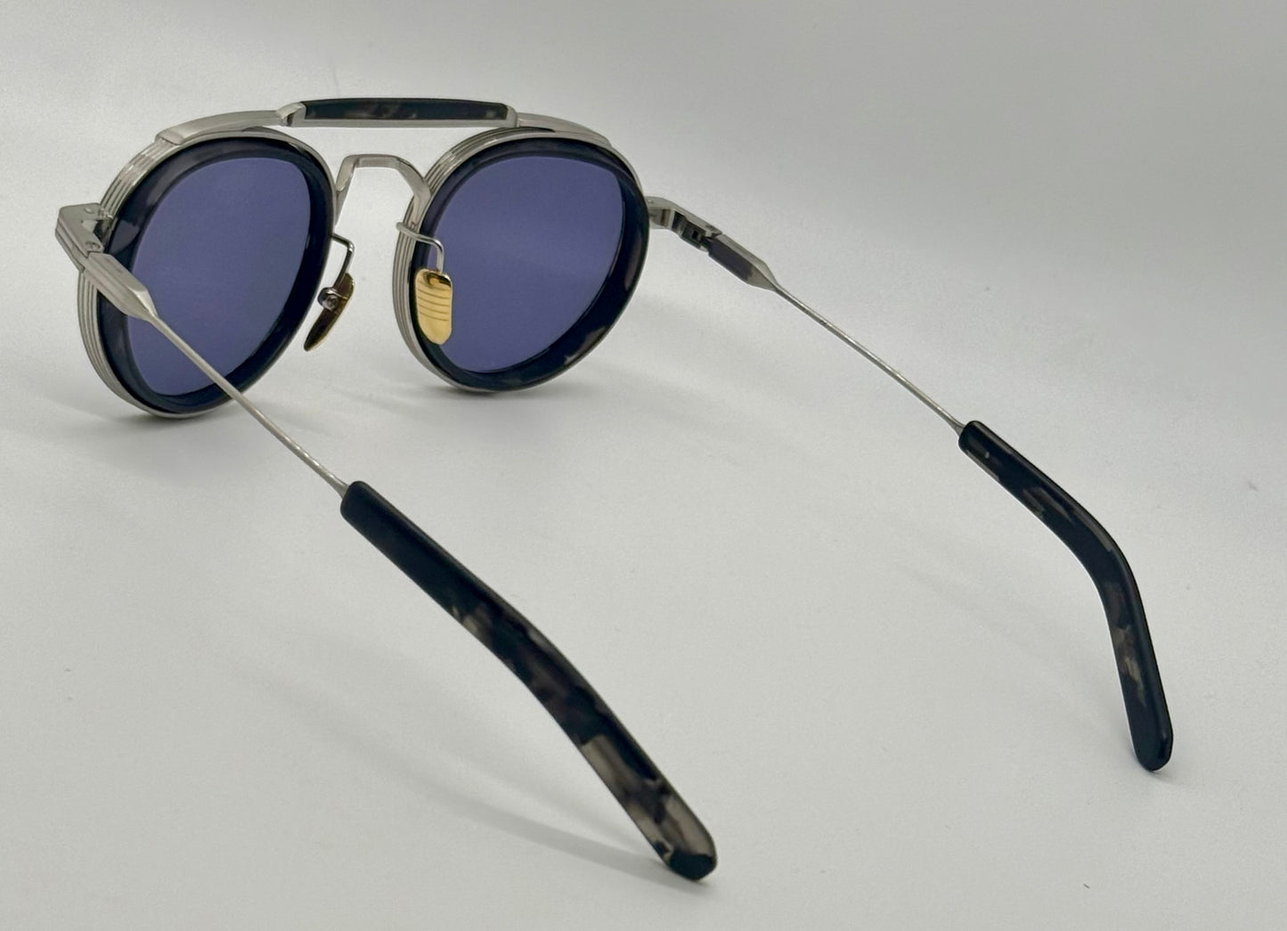 Jacques Marie Mage CASSADY in ANTIQUE JMMCD55-Titanium Aviator- Rare