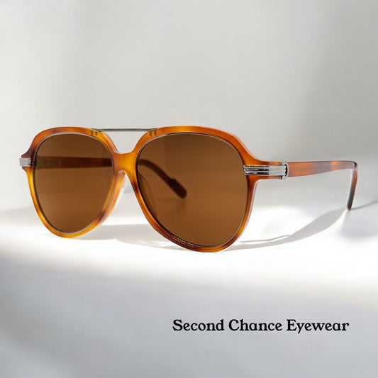 Cartier CT0419S 003 Havana Sunglasses-Unisex Fit-Zeiss Lenses-Authentic Luxury Frame