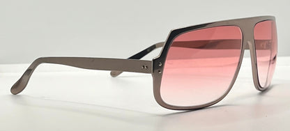 Polaroid Cool Ray 425 Vintage Sunglasses w/New Gradient Rose Tinted Lenses