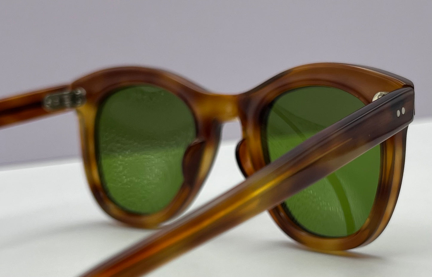 Vintage 1940's Handmade Acetate Sunglasses-New/Old Stock-with New Berko's Designs Lenses