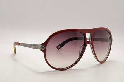 Mosley Tribes “HAYES”-MT6024-S 1144/13 Red Aviator Sunglasses– Full Kit-Discontinued