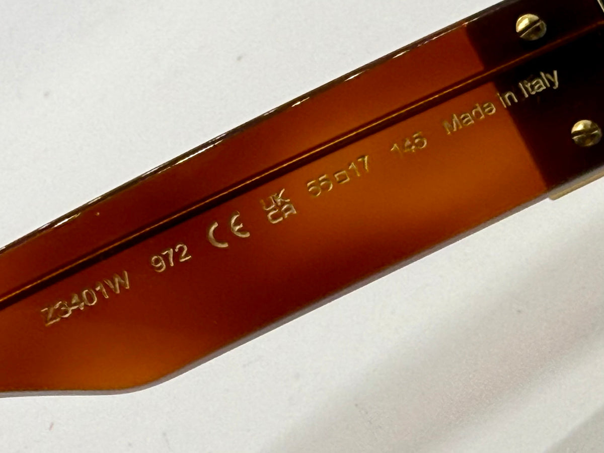 Louis Vuitton 1.1 Millionaires Z3401W Crystal Brown Green Lens Sunglasses