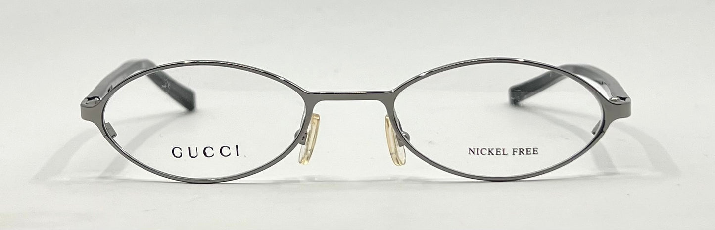 Gucci GG 1668 B36 Oval Optical Frames-Y2K VINTAGE-Unworn-Italy-49mm